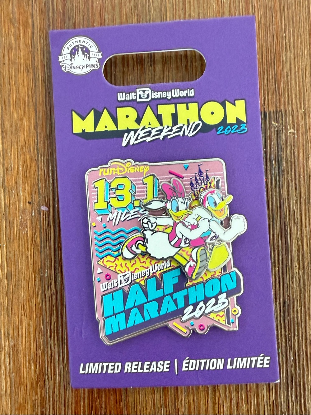 Disney Half Marathon 2023 Enamel Pin